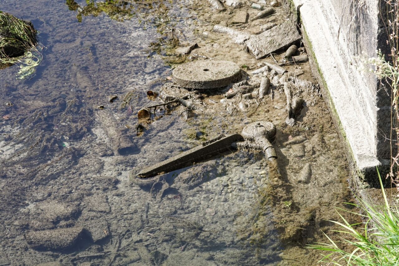 Recuperate cinque biciclette ed uno scooter dai fondali del Po