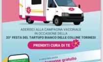 Fiera nazionale del tartufo, domani (domenica 14 novembre 2021)  a Rivalba l‘unità mobile per i vaccini