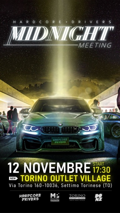 Torino Outlet Village ospita Hardcore Drivers – Midnight Meeting