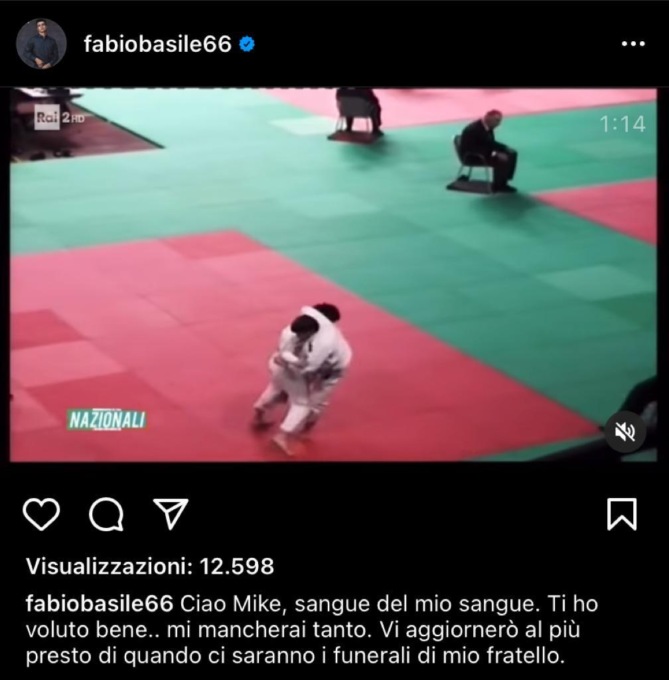 Judo in lutto: è mancato Michael, il fratello di Fabio Basile