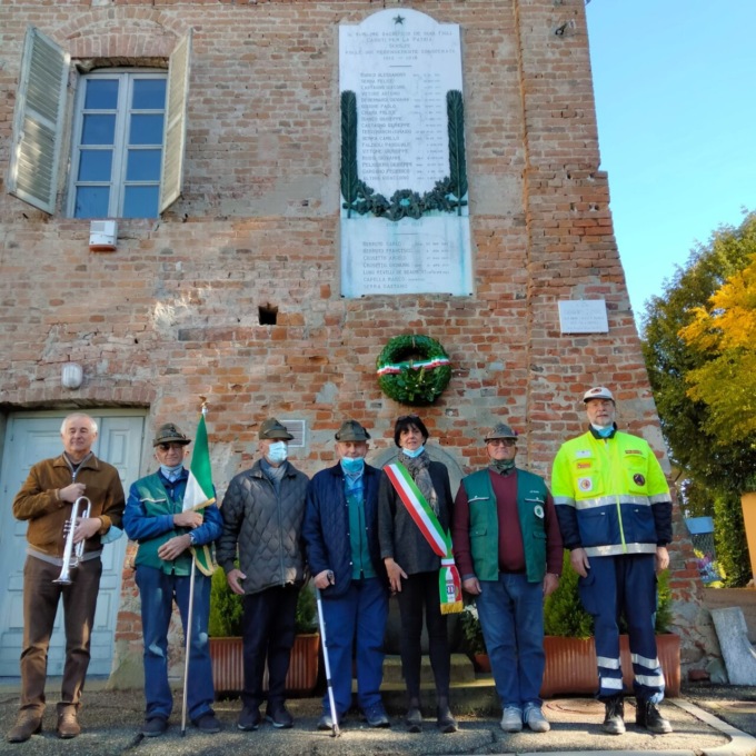Le celebrazioni per il 4 novembre in collina: questa mattina manifestazioni a Castiglione, Rivalba, Sciolze e San Raffaele Cimena