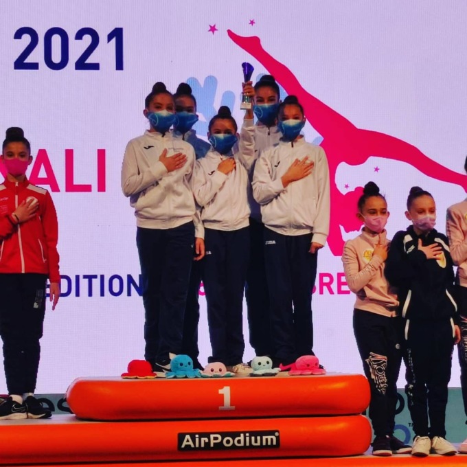 Eurogymnica chiude il 2021  nel migliore dei modi a Rimini