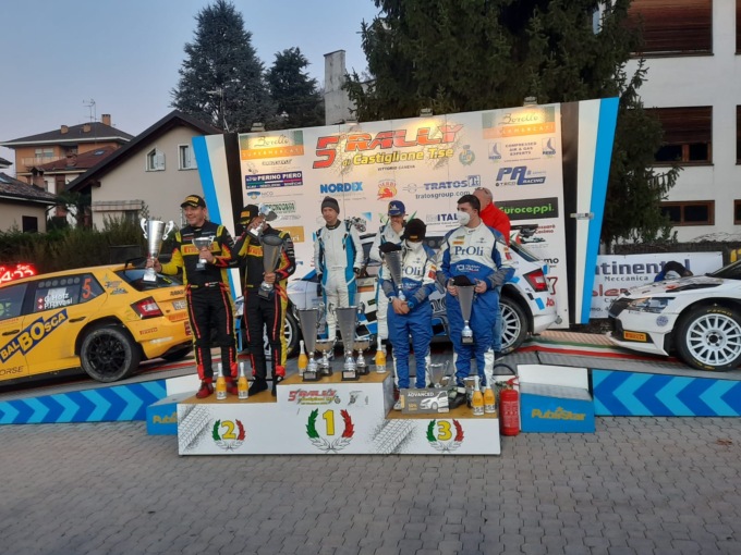 Rally di Castiglione, successo per Alessandro Gino  e Daniele Michi