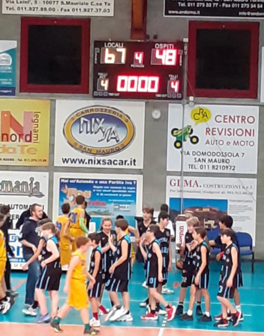 Tna San Mauro, gli under 13 battono un’ottima Lettera 22 Ivrea