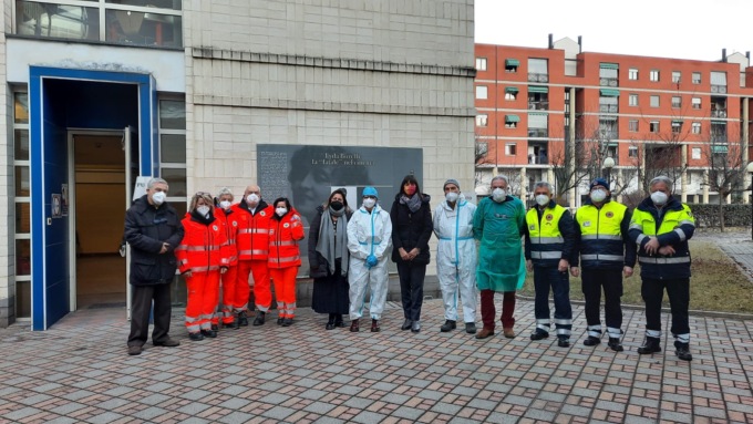 San Mauro, giornata d’apertura per il Centro tamponi