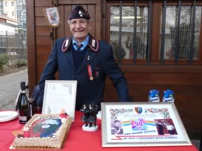 Felice Diana, un «giovincello» con 90 candeline e 60 anni di carriera