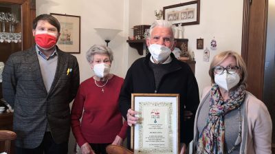 L’aria di Gassino porta bene:  i cent’anni di Michele Costa