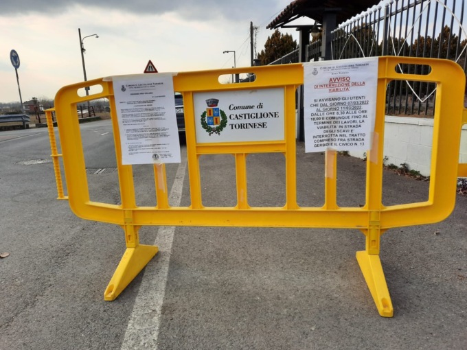 Manutenzione della bealera, da lunedì 7 marzo 2022 al via i lavori. Strada degli Scavi chiusa al traffico dalle 8.30 alle 18.30