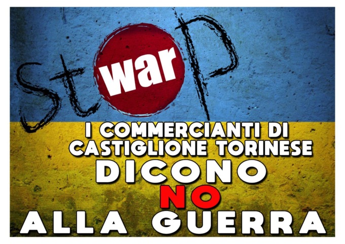 I commercianti di Castiglione dicono “no” alla guerra