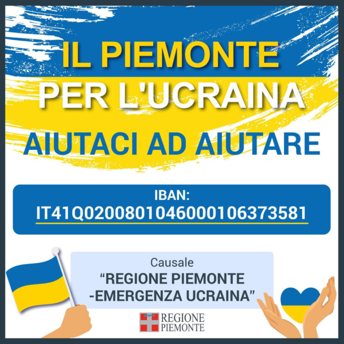 Emergenza Ucraina, aperto il conto corrente regionale per supportare le azioni di accoglienza