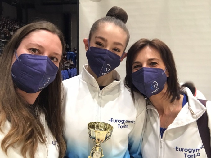 Ginnastica ritmica, torneo nazionale individuale Gold, la sanmaurese Laura Golfarelli è argento