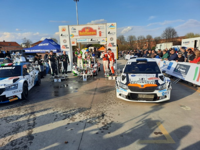 Jacopo Araldo e Lorena Boero vincono il 48° rally Team 971 di Settimo