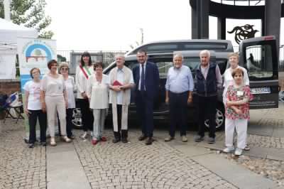 San Mauro, un nuovo mezzo a disposizione per l’associazione Mariuccia Allovio