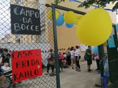 Casa Frida Kahlo ha finalmente il suo campo da bocce: «Nuovo progetto di inclusione in città»