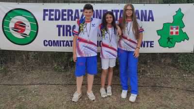 Arcieri Varian: Pietro, Aurora ed Elisa  a Palmi per il trofeo Pinocchio