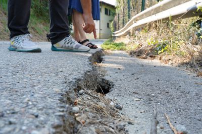 «Strada Sant’Antonio? Strettissima, come una mulattiera, piena di buche e priva di protezioni»