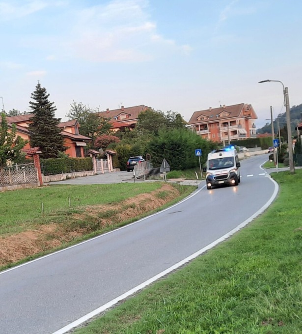 Incidente in via Bussolino, un ferito