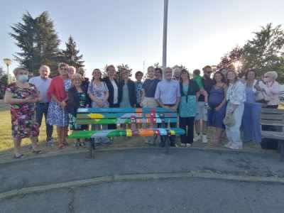 Una panchina per Teresina. In via Modigliani  il tributo alla staffetta partigiana settimese
