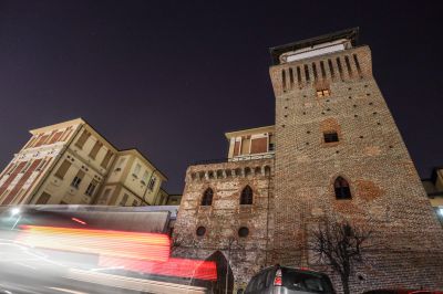 Pannelli tattili per vedere la Siva e la Torre Medievale con le mani