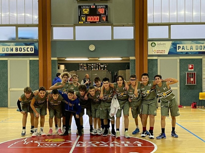 Basket giovanile, bella vittoria per l’under 14 “targata” Tna