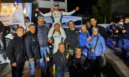 Rally di Castiglione, strepitoso terzo posto assoluto per il settimese Davide Porta