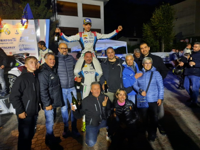 Rally di Castiglione, strepitoso terzo posto assoluto per il settimese Davide Porta