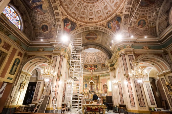 Settimo, San Pietro in Vincoli riapre per la messa di Natale di mezzanotte