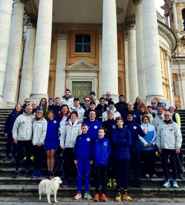 Il brindisi di Santo Stefano dell’Atletica Settimese a Superga