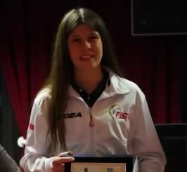 Dopo il successo mondiale in Argentina ancora un riconoscimento per Alice Marletti