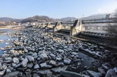 Anche a San Mauro la situazione è critica: portata ai minimi livelli