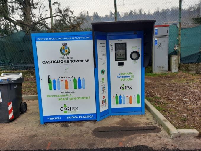 Macchina mangiaplastica: il bilancio del primo trimestre è positivo