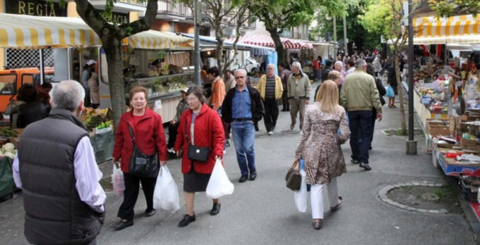 Il mercato di Venaria cambia collocazione