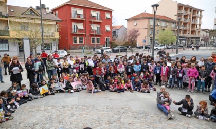 Bimbi settimesi in piazza per la legalità