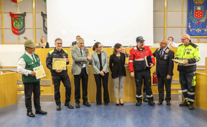 Così Settimo ha detto grazie ai suoi volontari in prima linea durante la pandemia