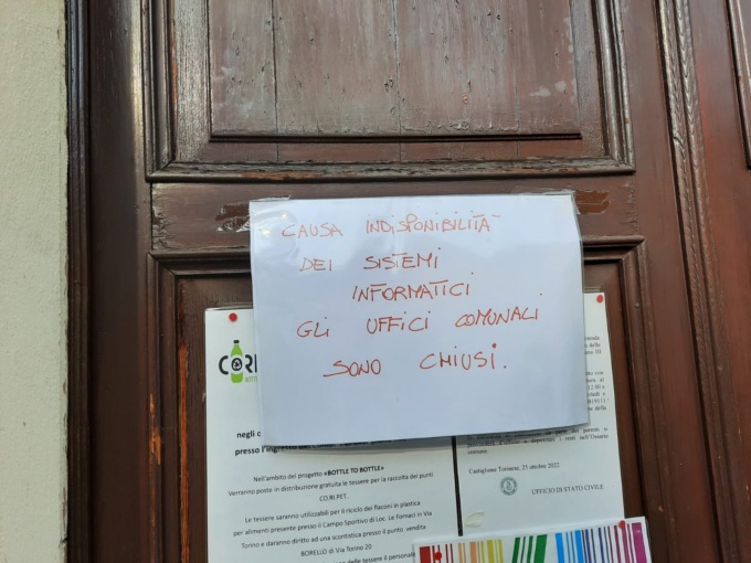 Castiglione, “hackerati” i  server del Comune