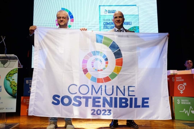 Su Settimo ora sventola la bandiera di “Comune sostenibile”