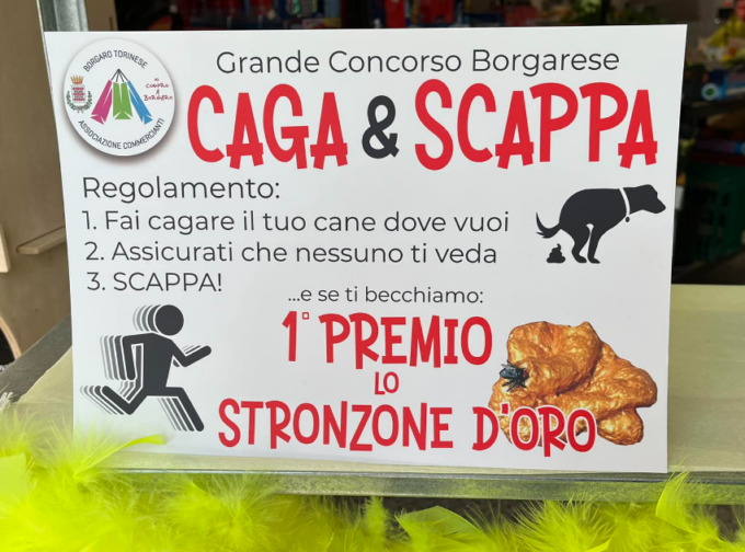 Contro le deiezioni canine c’è chi si è inventato un bizzarro concorso
