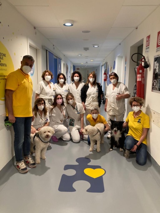 Miracoli della pet therapy tra i piccoli pazienti di Neuropsichiatria infantile