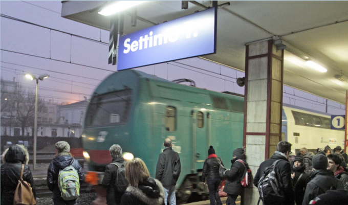 Treni: circolazione sospesa tra Rivarolo e Settimo per un guasto