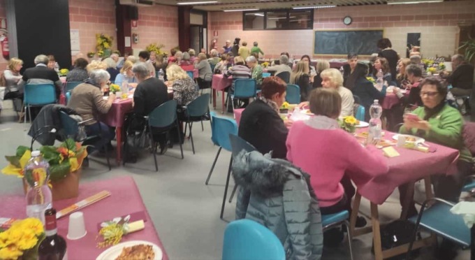 unitre cena festa della donna e mostra