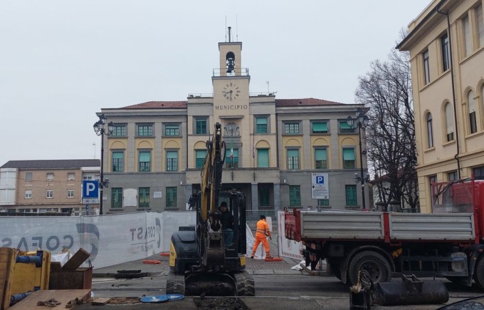 A Venaria si estende il cantiere di viale Buridani