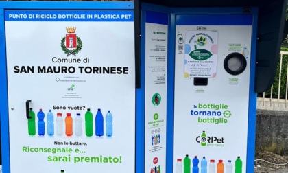 Inaugurato l’eco-compattatore per il riciclo delle bottiglie di plastica