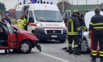 Incidente in via Leinì a Settimo: traffico congestionato