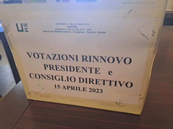 Leonardo Losito confermato presidente dell’Unitre della collina