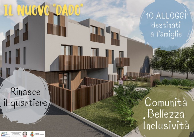 Ex Dado: partiti i lavori per 10 alloggi destinati a famiglie in difficoltà