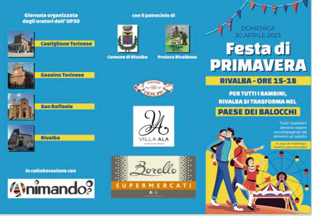 Rivalba si prepara alla “Festa di primavera”