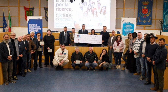 A Settimo raccolti 14mila euro per la Fondazione Candiolo