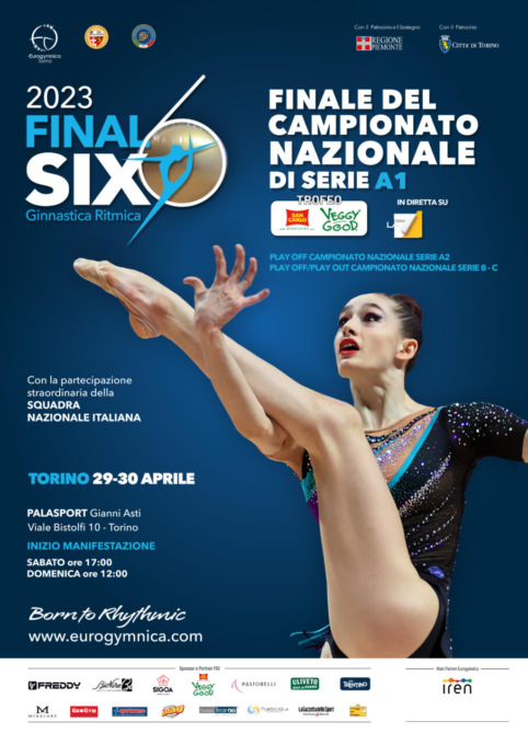 Ginnastica Ritmica, a Torino ha preso il via la Final Six