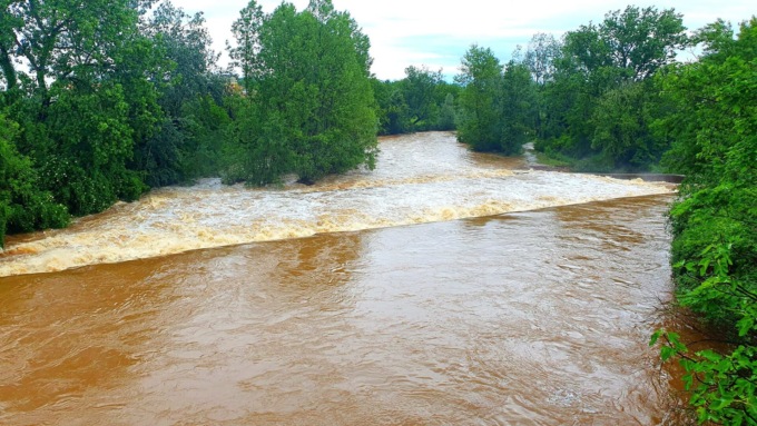 Maltempo: stanotte il torrente Ceronda ha fatto paura