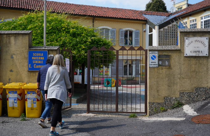 Amianto alla scuola Campra: per ora resta dov’è